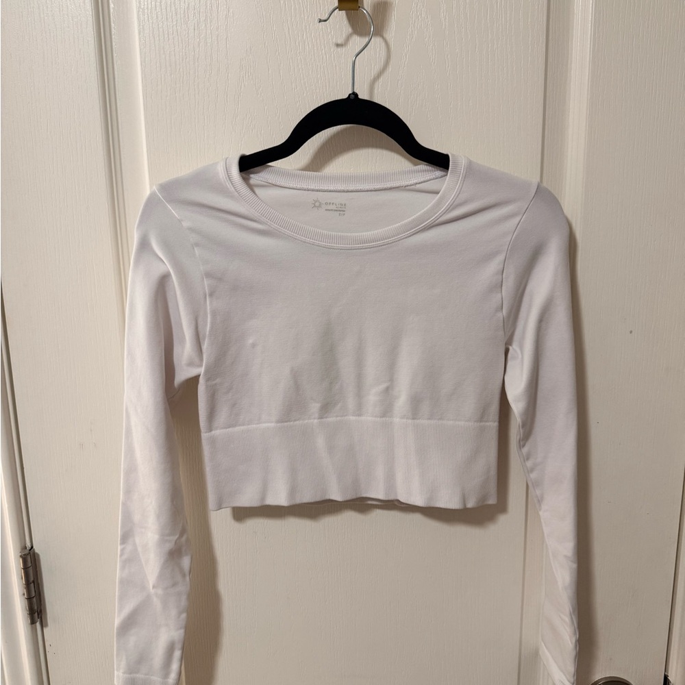 Aerie Cropped Workout Top S